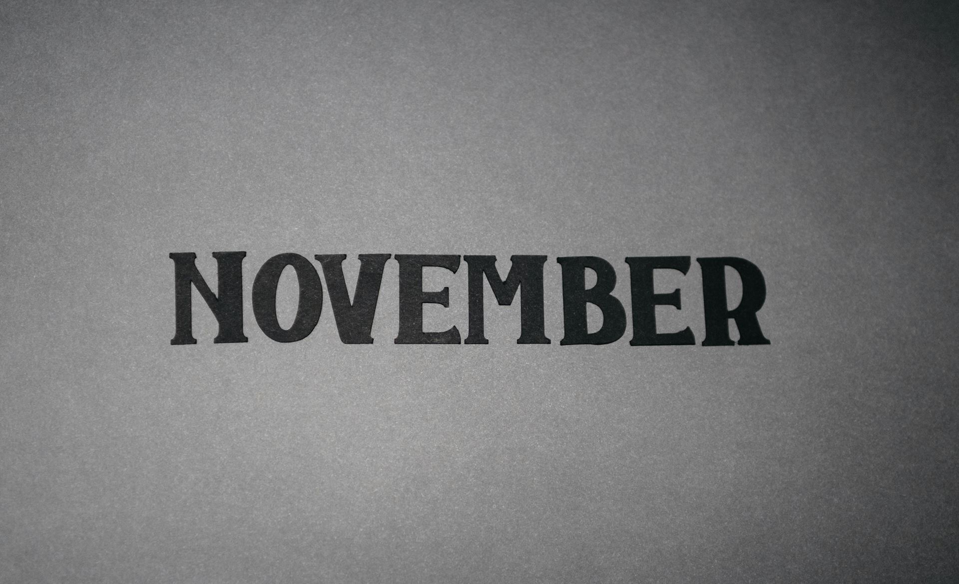 November 